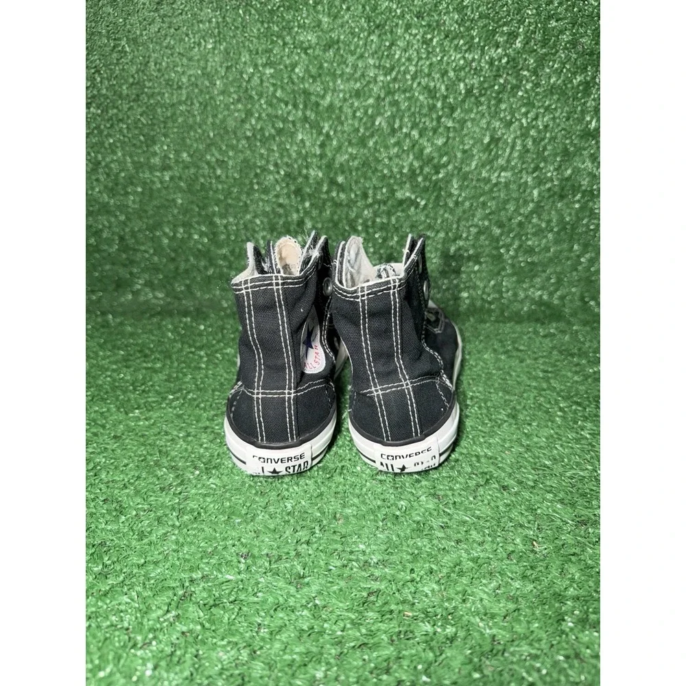 Converse Chuck All Star High Top Black White Girls Boys Kids Toddler Size 12C